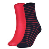 TOMMY HILFIGER Damen Socken, 2er Pack - Women's Patterned Styles