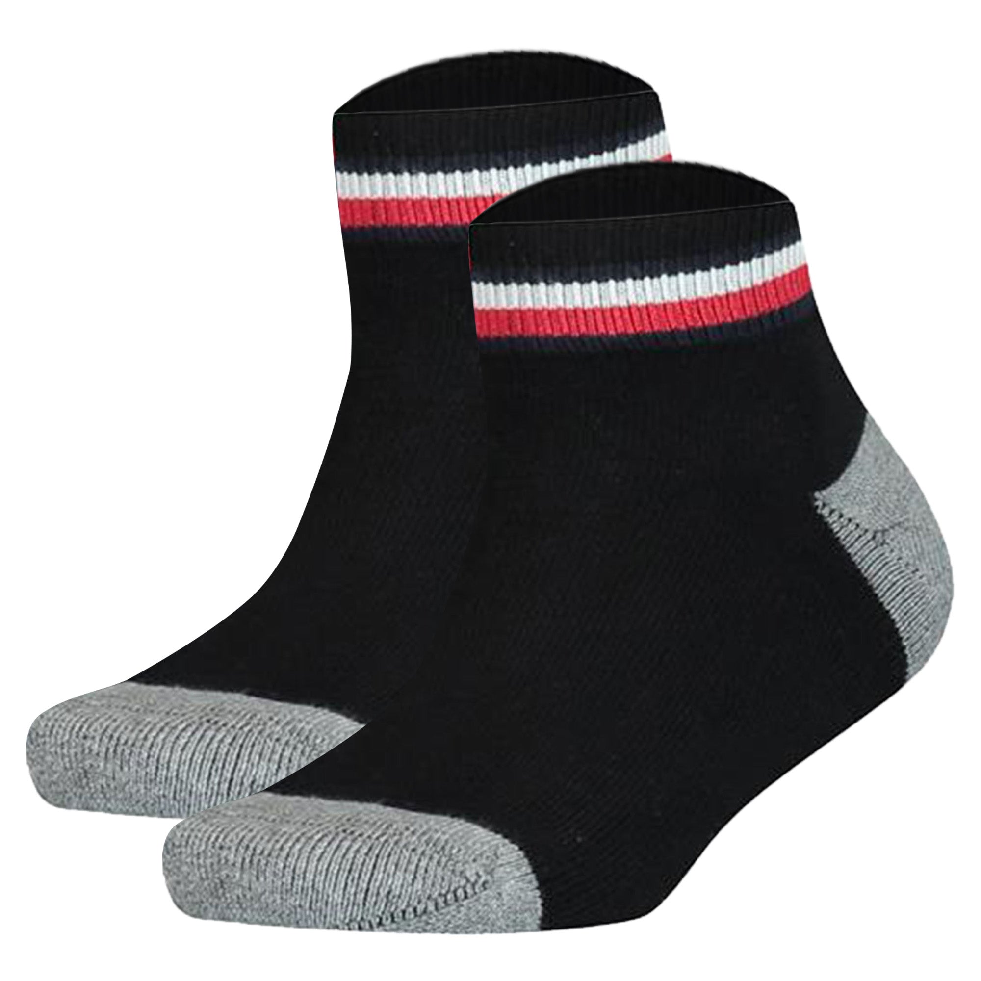TOMMY HILFIGER children's quarter socks, 2-pack - ICONIC SPORTS, terry sole