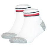 TOMMY HILFIGER children's quarter socks, 2-pack - ICONIC SPORTS, terry sole