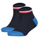TOMMY HILFIGER children's quarter socks, 2-pack - ICONIC SPORTS, terry sole