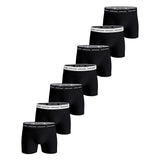 BJÖRN BORG Herren Boxershorts, 7er Pack - Cotton Stretch Boxer, Logobund, Unterhose, Baumwollmischung