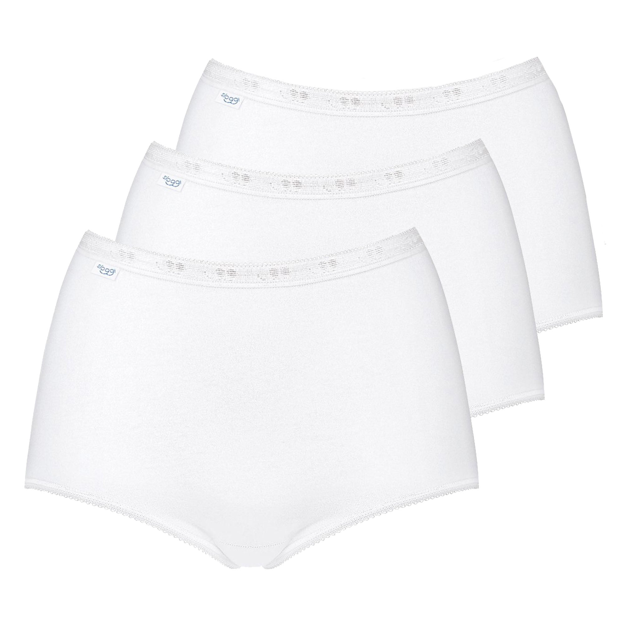 Sloggi Ladies Slip Maxi, Pack of 3 - Basic+, monochrome