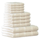 CAWÖ Handtuch Set, 10-tlg. - C Noblesse, 2x Duschtuch, 4x Handtuch, 4x Gästetuch