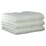 CAWÖ Handtuch, 3er Pack - C Noblesse, Walkfrottier, Baumwolle