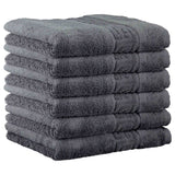 CAWÖ Gästetuch, 6er Pack - C Noblesse, Walkfrottier, Baumwolle