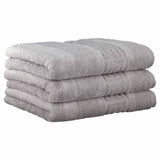 CAWÖ Handtuch, 3er Pack - C Noblesse, Walkfrottier, Baumwolle