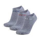 REPLAY Unisex Sneaker Socks, 3-Pack - Short Socks, Cotton, Logo, solid color, short
