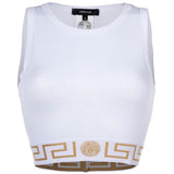 VERSACE Damen Bustier - TOPEKA, Underwear T-Shirt, Tank Top, Bi-Stretch, Organic Cotton
