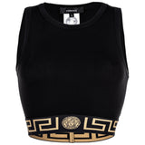 VERSACE Damen Bustier - TOPEKA, Underwear T-Shirt, Tank Top, Bi-Stretch, Organic Cotton