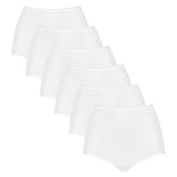 Sloggi Damen Slip Maxi, 6er Pack - 24/7 Microfibre, einfarbig