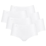 Sloggi Ladies Slip Midi, Pack of 3 - 24/7 Microfibre, monochrome