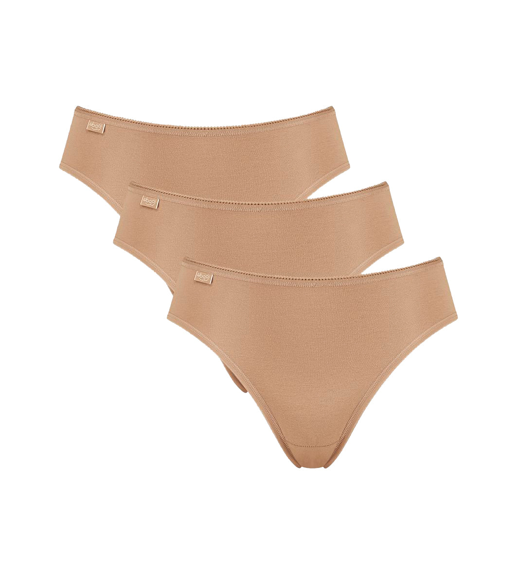 Sloggi Damen Tai, Pack - 24/7 Microfibre, einfarbig