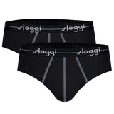 Sloggi Herren Slips 2er Pack - Start midi C2P box, Baumwolle