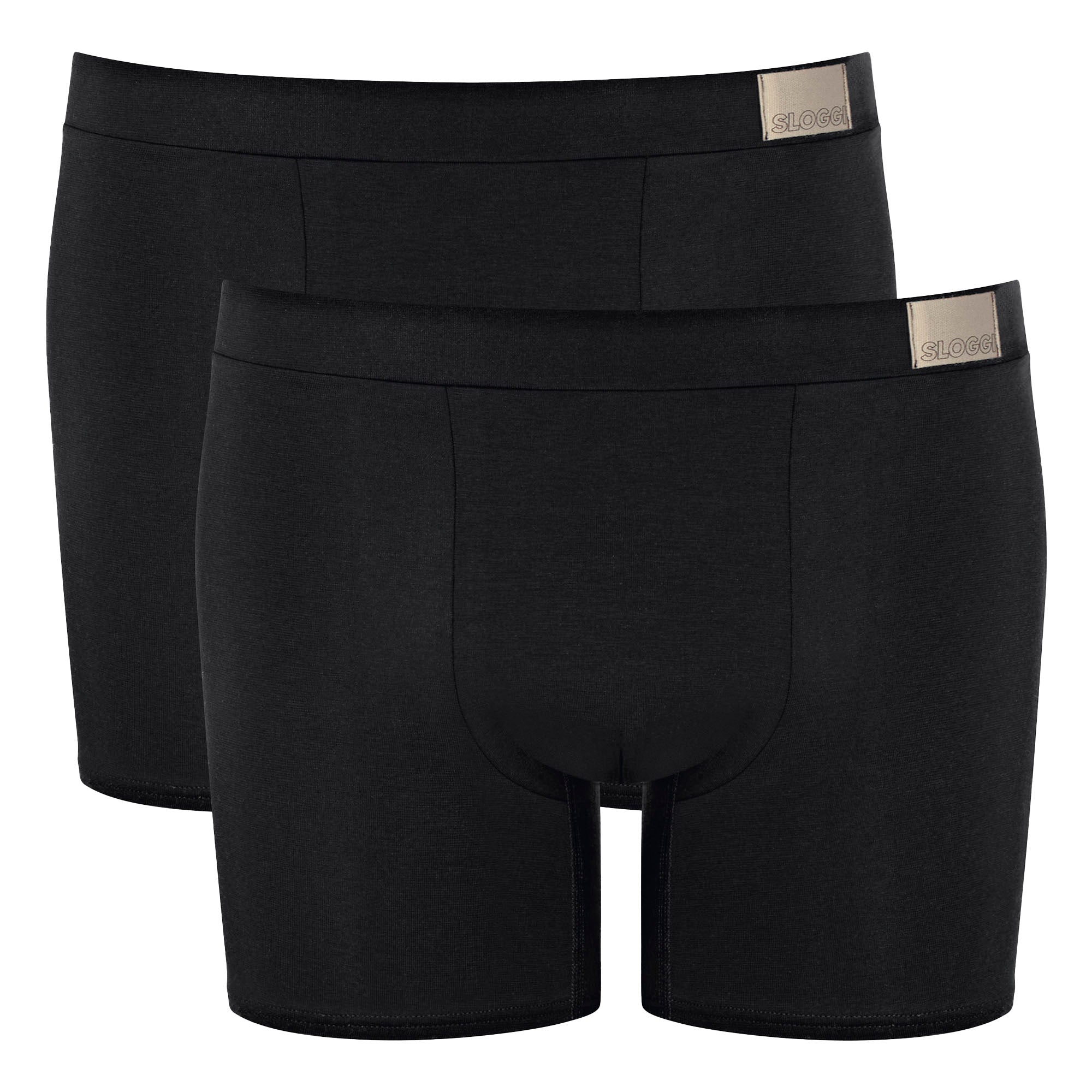 Sloggi Herren Shorts, 2er Pack - GO Natural Short C2P, Boxershorts, Cotton Stretch