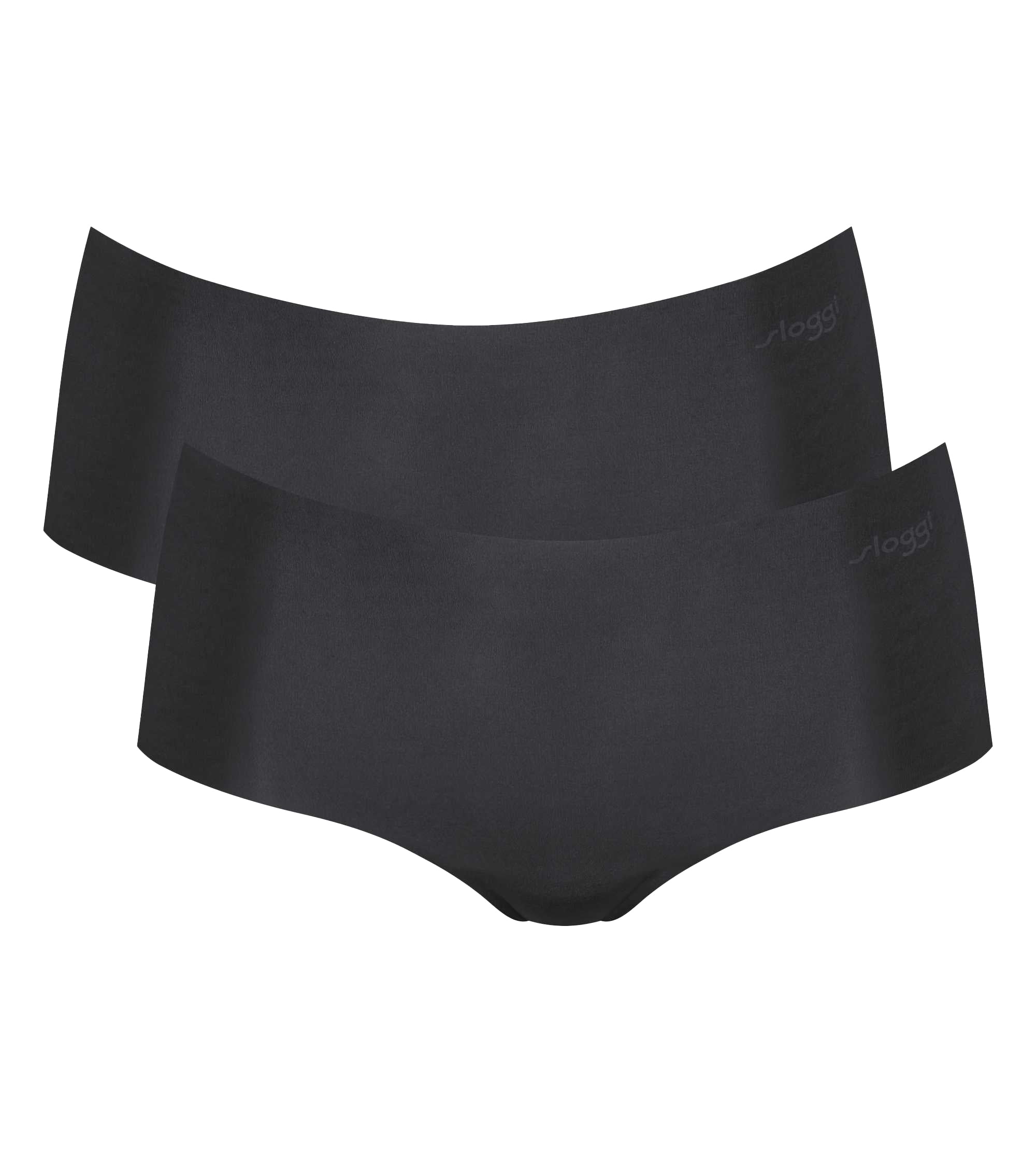 Sloggi Women's Shorts, 2-pack - Zero Microfibre 2.0 Shorts, Microfiber, Solid Color