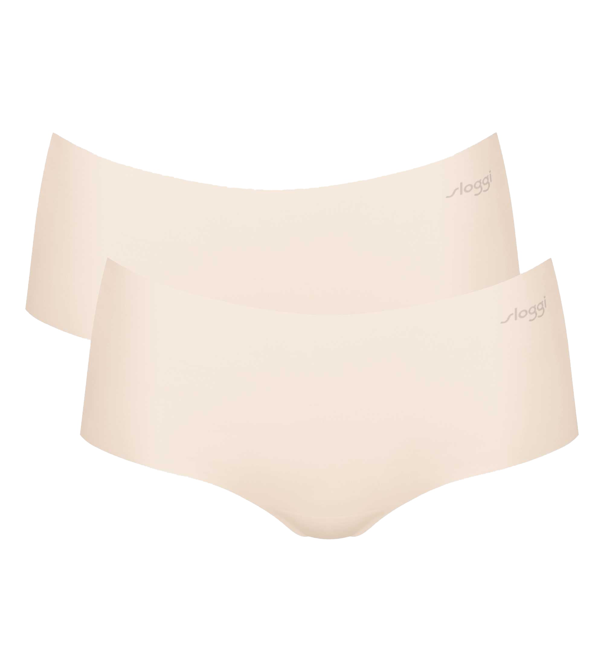 Sloggi Damen Shorts, 2er Pack - Zero Microfibre 2.0 Shorts, Mikrofaser, einfarbig