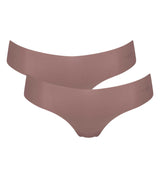 Sloggi Damen String, Multipack - Zero Microfibre 2.0 Hipstring, Mikrofaser, einfarbig