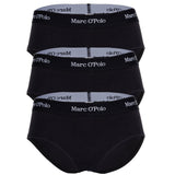 Marc O Polo Damen Panties, 3er Pack - Logobund, Organic Cotton Stretch, Basic
