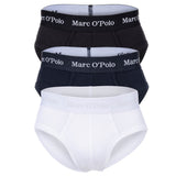 Marc O Polo men's briefs, 3-pack - Brief, Underwear, Organic Cotton Stretch, solid colour