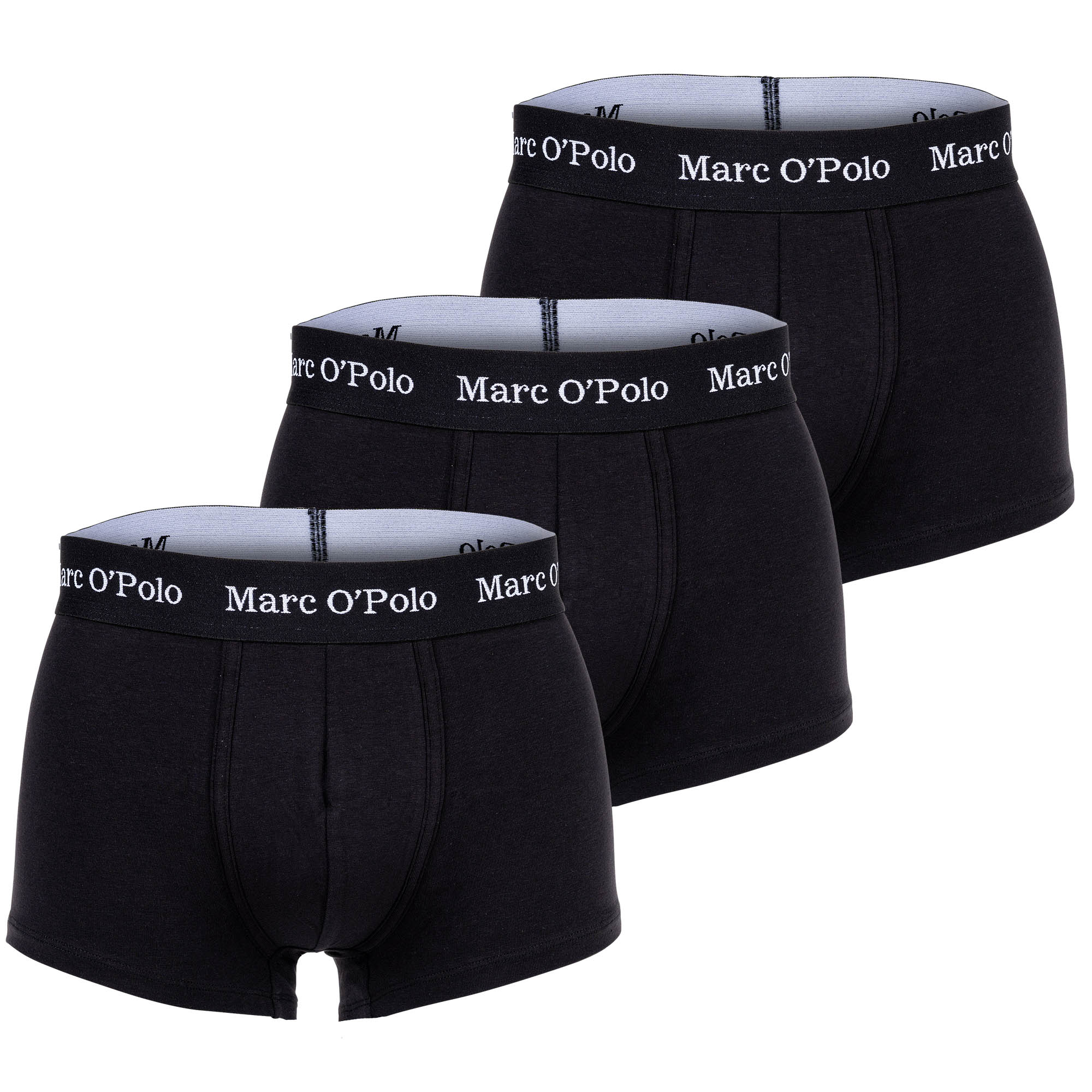 Marc O Polo Herren Boxer Shorts, 3er Pack - Trunks, Organic Cotton, Stretch