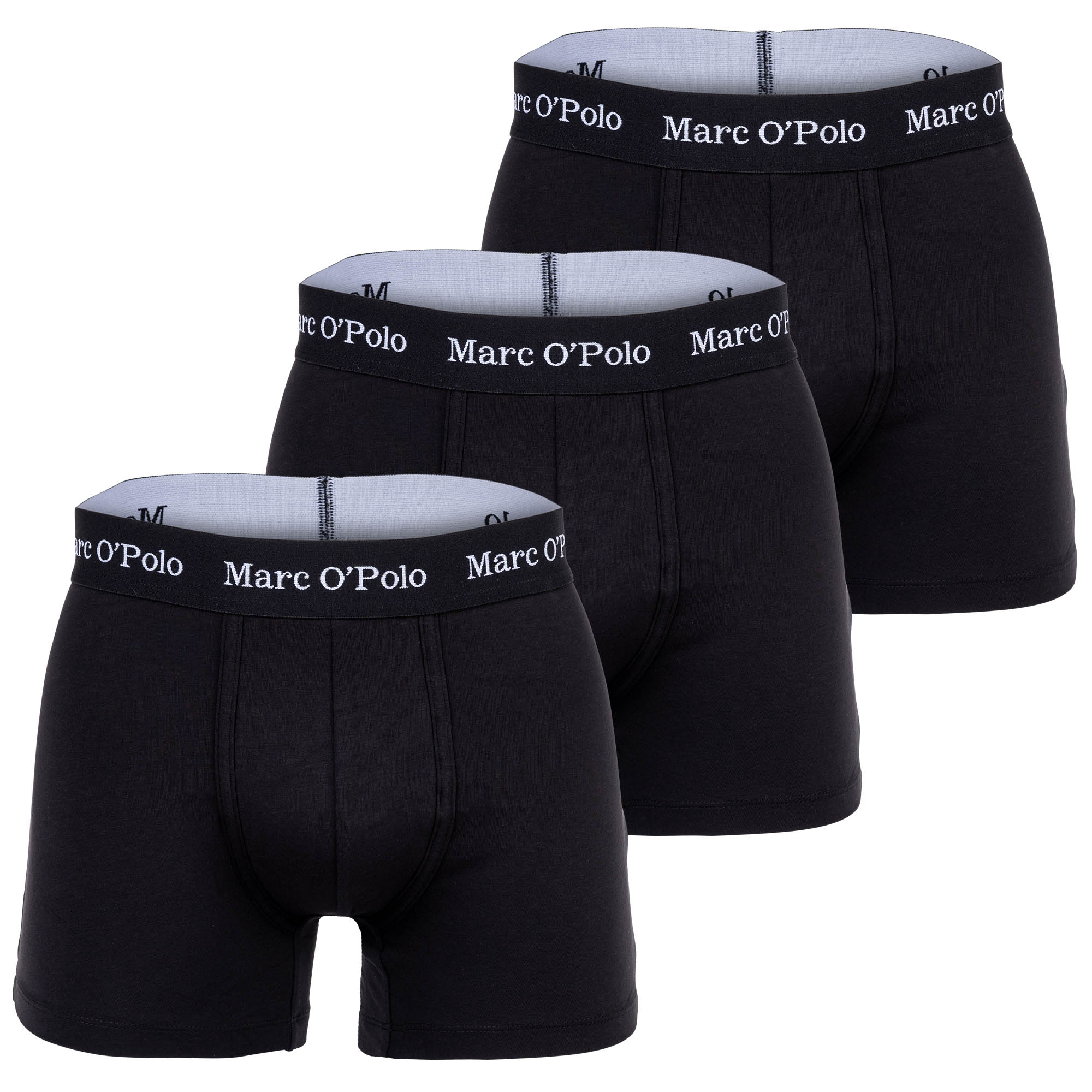 Marc O Polo Herren Boxer Shorts, 3er Pack - Boxer,Organic Cotton Stretch