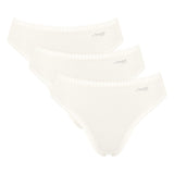Sloggi Damen Slips, 3er Pack - GO Crush High Leg C3P, Unterhose, Stretch-Baumwolle