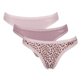 Sloggi Damen Strings, 3er Pack - GO Crush String C3P, Unterhose, Stretch-Baumwolle