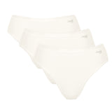 Sloggi Damen Tai-Slips, 3er Pack - GO Daily Cotton Tai 3P, Unterhose, Stretch-Baumwolle