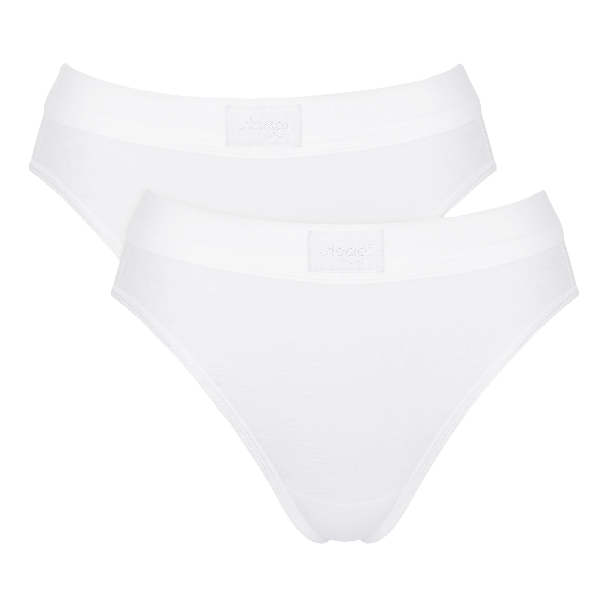 Sloggi Damen Slips, 2er Pack - Double Comfort Tai 2P, Unterhose, Stretch-Baumwolle