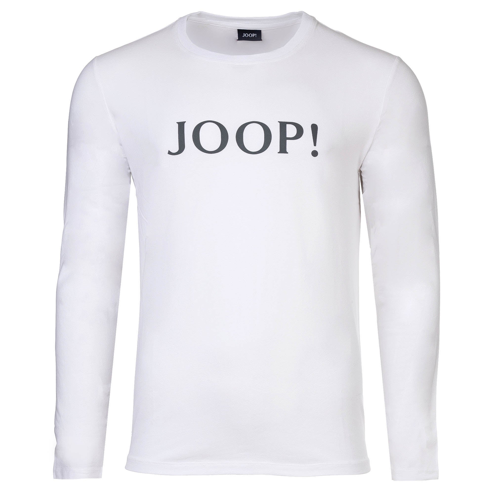 JOOP! Herren Langarmshirt mit Logoprint - Comfort, Mix and Match, Rundhals, Cotton Stretch