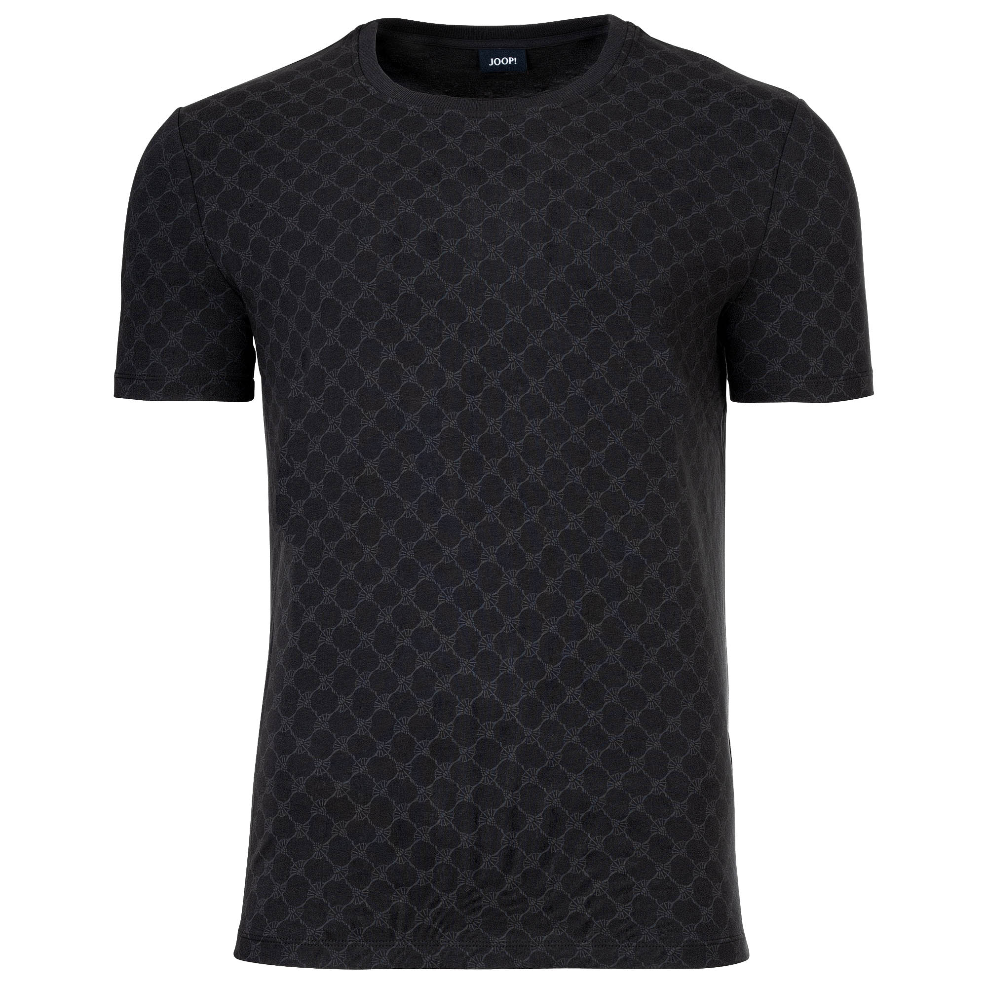 JOOP! men's T-shirt with all-over print – Leisure, round neck, cotton stretch