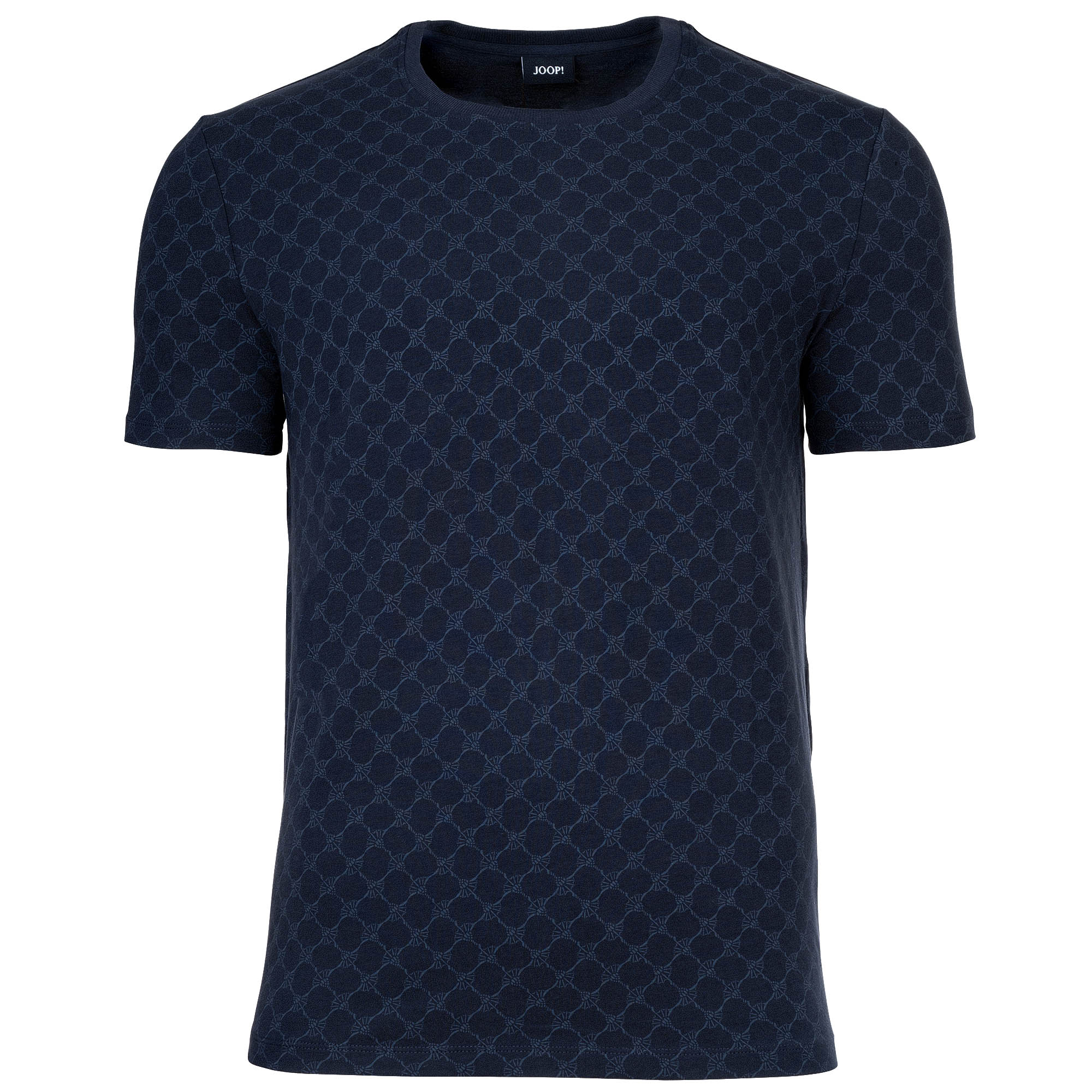 JOOP! Herren T-Shirt mit Allover-Print - Leisure, Rundhals, Cotton Stretch