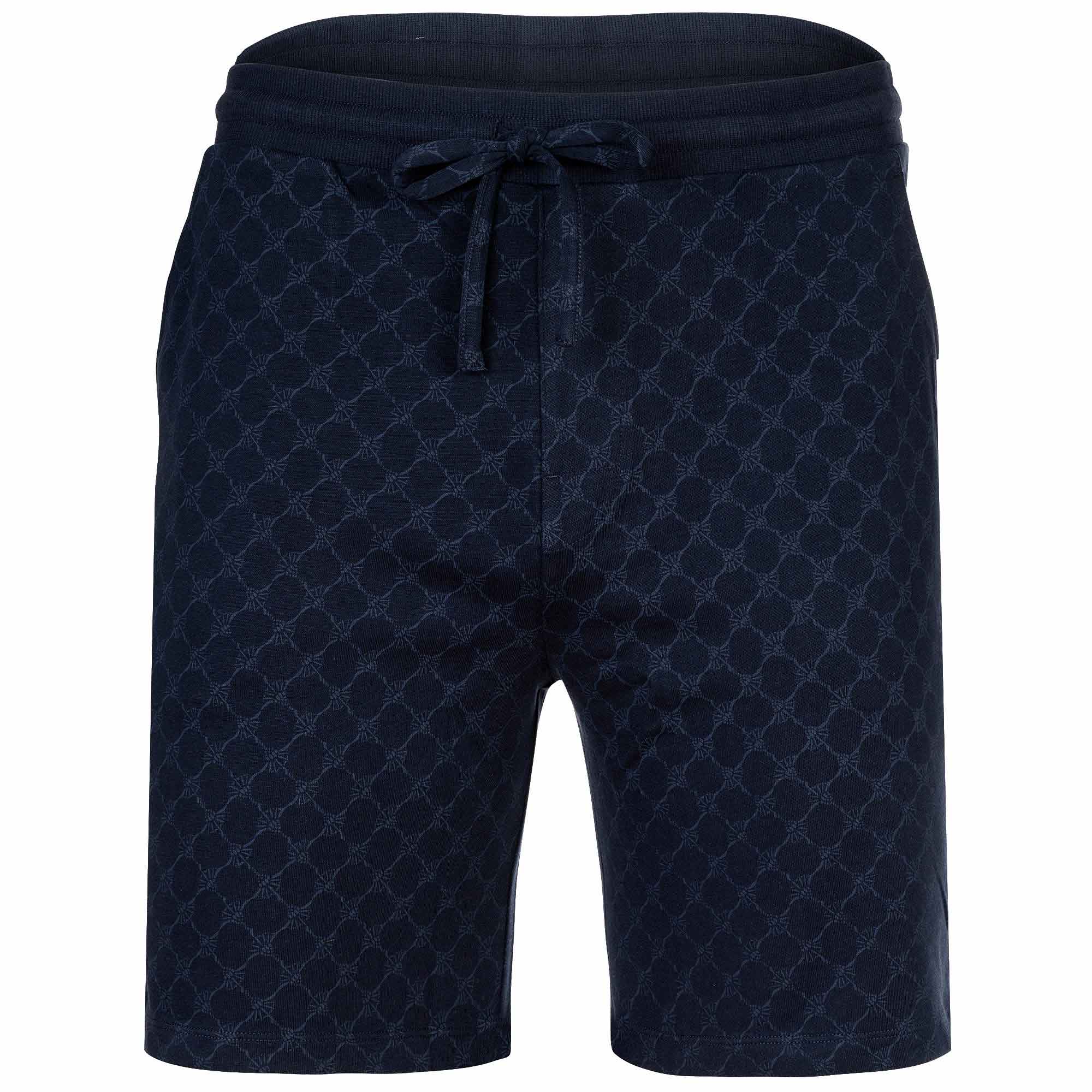 JOOP! Herren Sweatshorts mit Allover-Print - Leisure, kurze Hose, Cotton Stretch