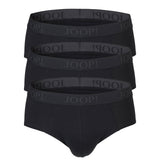 JOOP! Herren Slips, 3er Pack - Everyday, Basic, Cotton Stretch, Logo