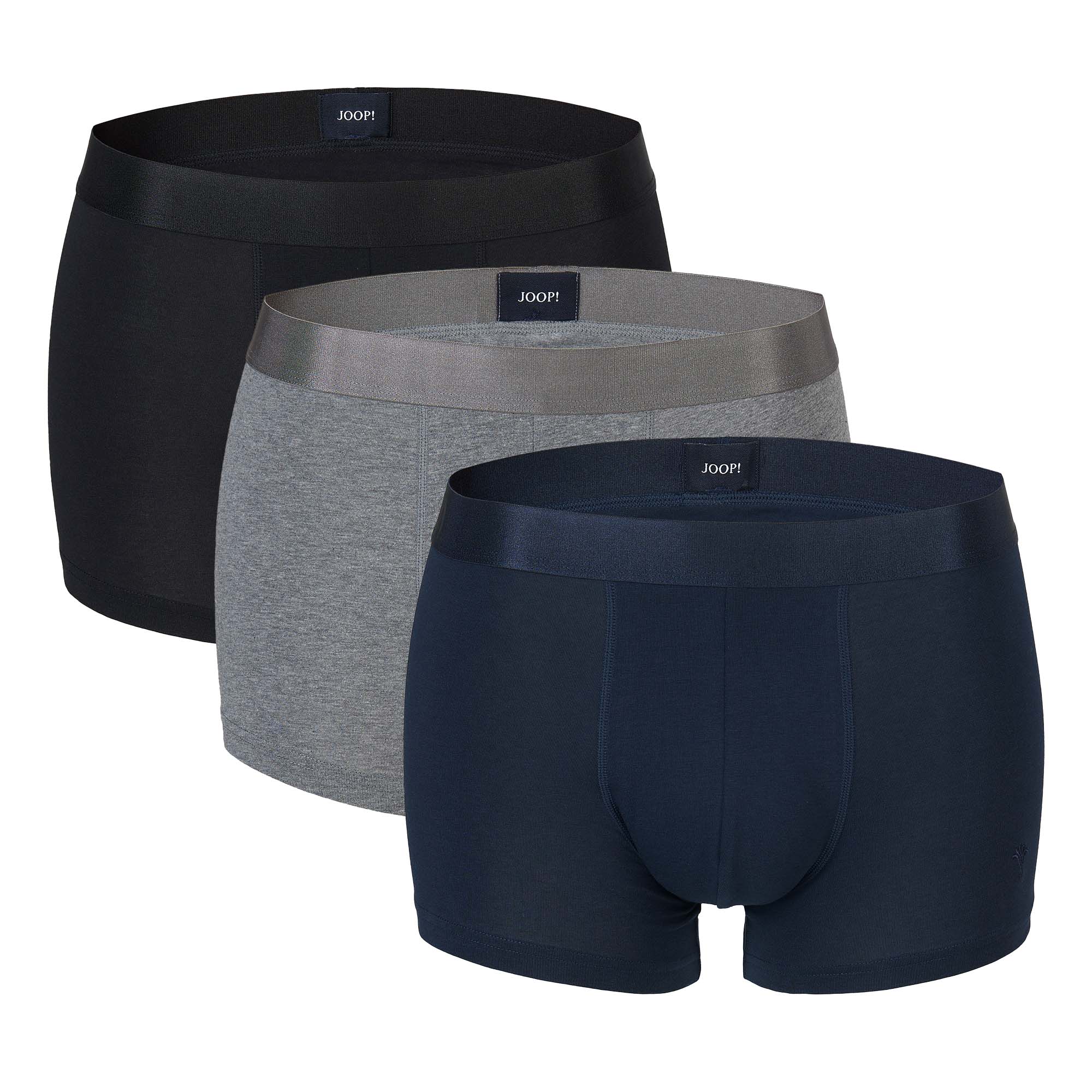 JOOP! men's boxer shorts, 3-pack – Everyday, Basic, Cotton Stretch, Logo