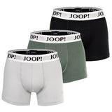 JOOP! Herren Boxershorts, 3er Pack - Everyday, Cotton Stretch, Logo