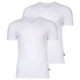 JOOP! Herren T-Shirts, V-Neck, 2er Pack - Everyday, Unterziehshirt, Cotton Stretch