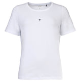 JOOP! Damen T-Shirt mit Logo-Print - Cosy, Kurzarm, Rundhals, Cotton Stretch