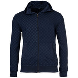 JOOP! Herren Sweatjacke mit Allover-Print - Leisure, Hoodie Zip Front Jacket