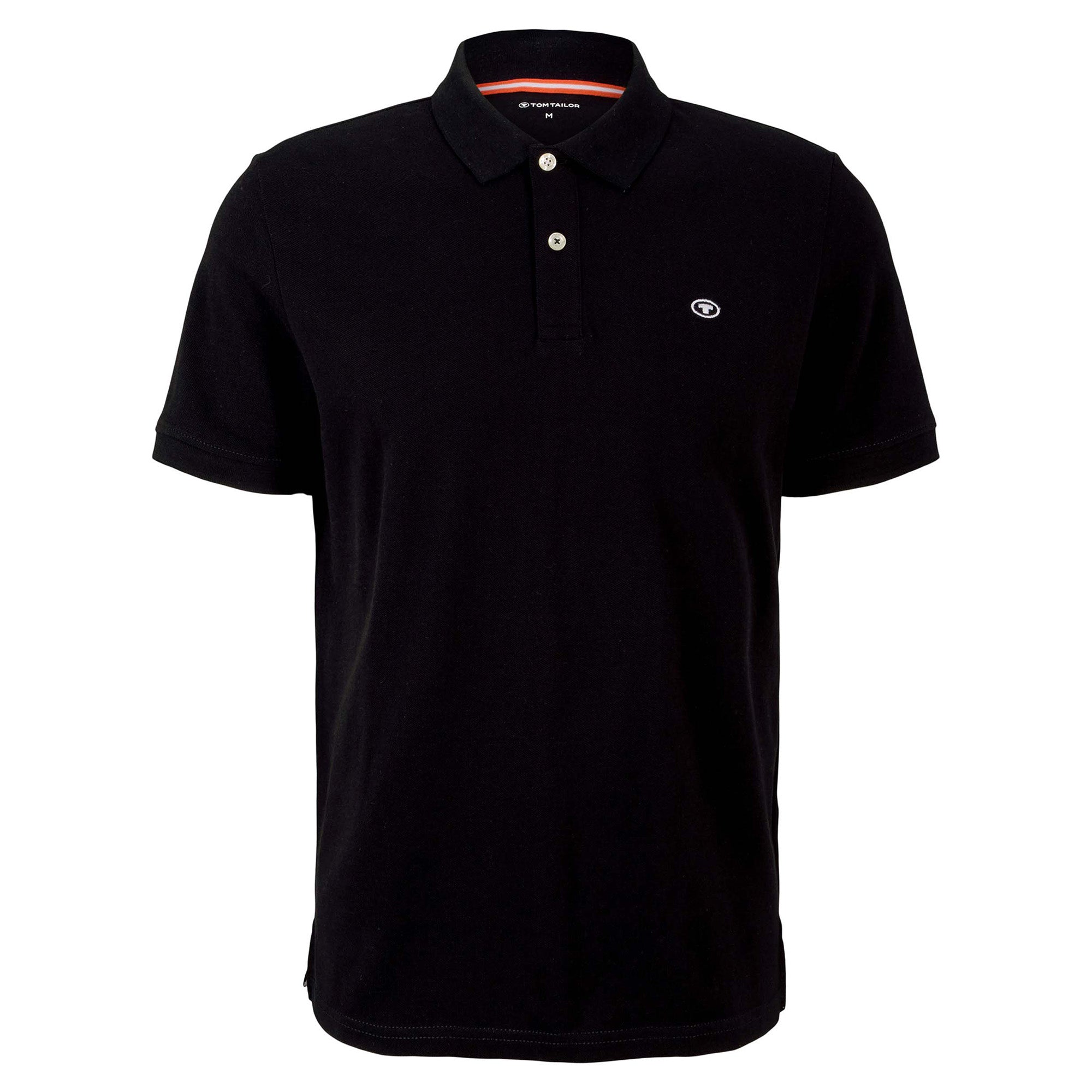 TOM TAILOR Herren Poloshirt, Knopfleiste - Basic Polo With Contrast, Regular Fit, Baumwolle