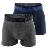 TOP GUN Herren Boxershorts - Unterwäsche, Stretch Cotton Briefs, 2er Pack