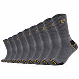 Camano Unisex Socken, 9er Pack - Work Socks, Baumwolle, Logo, einfarbig