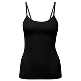 CALIDA Damen Spaghettitop - Natural Comfort, Unterhemd, Top, Jersey, einfarbig
