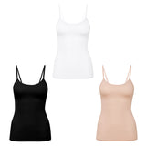 CALIDA Damen Spaghettitop - Natural Comfort, Unterhemd, Top, Jersey, einfarbig