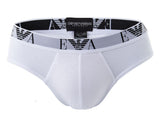 EMPORIO ARMANI Herren Slips Vorteilspack - Briefs, Unterwäsche, Stretch Cotton
