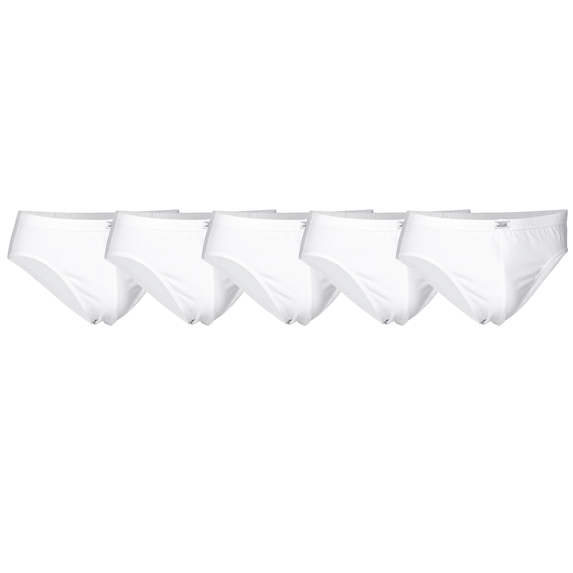 JBS Herren Slip, 5er Pack - Mini-Slip, Single Jersey, Organic Cotton, einfarbig