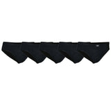 JBS Men's briefs, 5-pack - Mini briefs, single jersey, organic cotton, plain colour