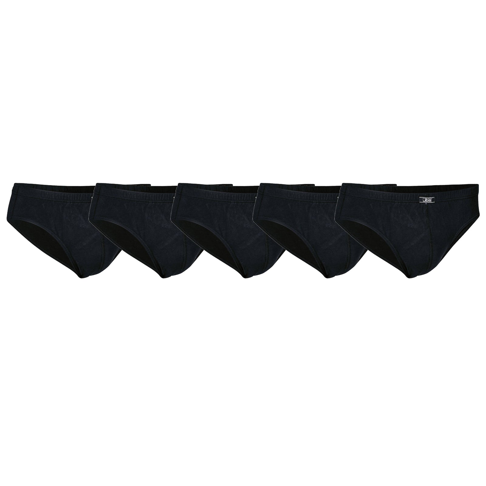 JBS Herren Slip, Vorteilspack - Mini-Slip, Single Jersey, Organic Cotton, einfarbig