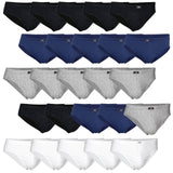 JBS Herren Slip, Vorteilspack - Mini-Slip, Single Jersey, Organic Cotton, einfarbig