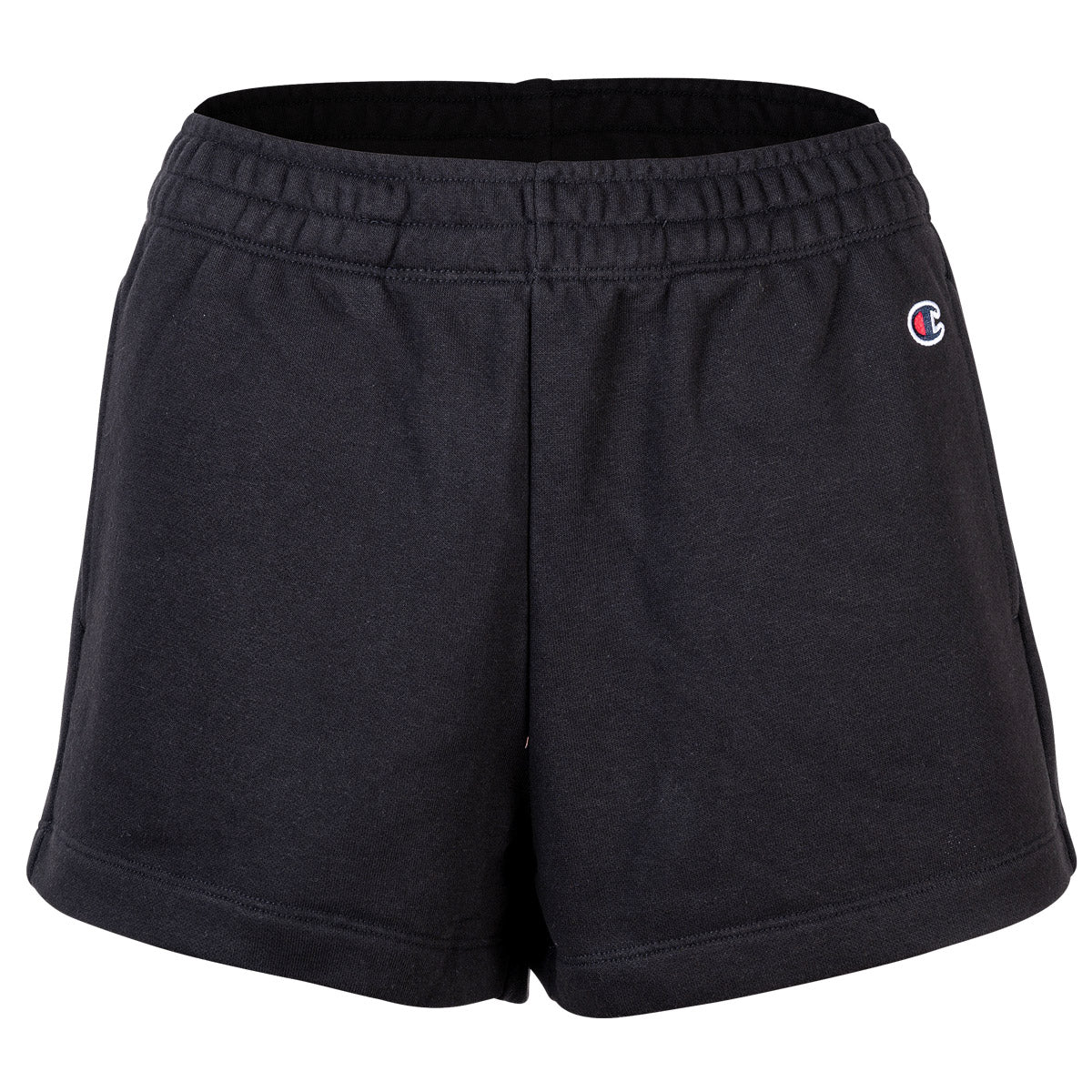 Champion Damen Sweatshorts - CML Champion Logo, Logo-Stickerei, kurz, einfarbig